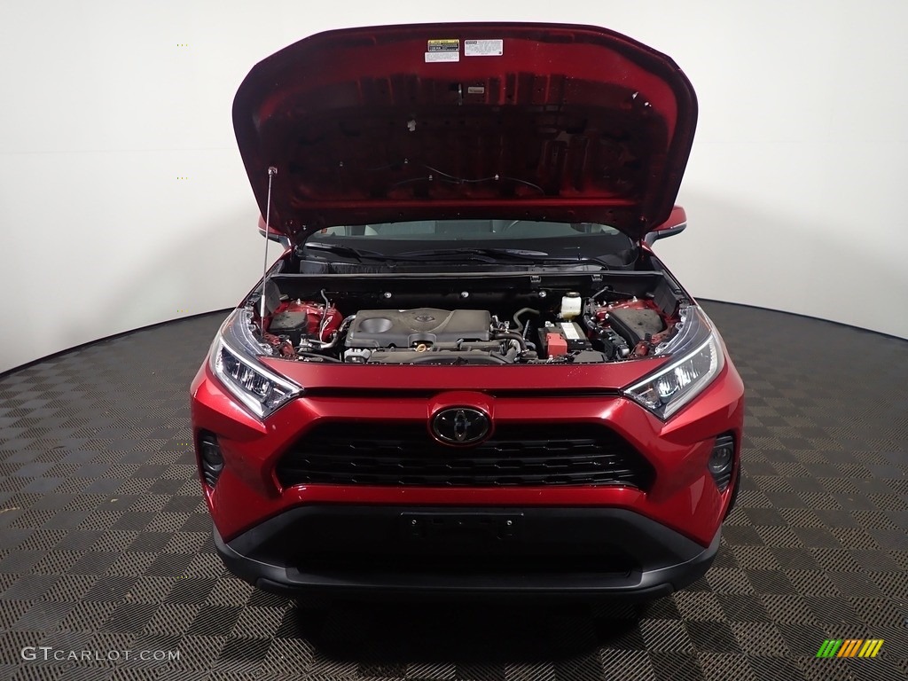 2019 RAV4 XLE - Ruby Flare Pearl / Light Gray photo #8