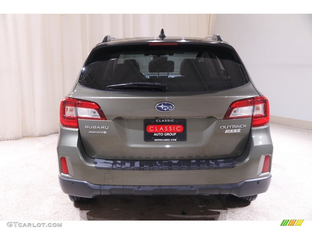 2017 Outback 2.5i Touring - Wilderness Green Metallic / Java Brown photo #18