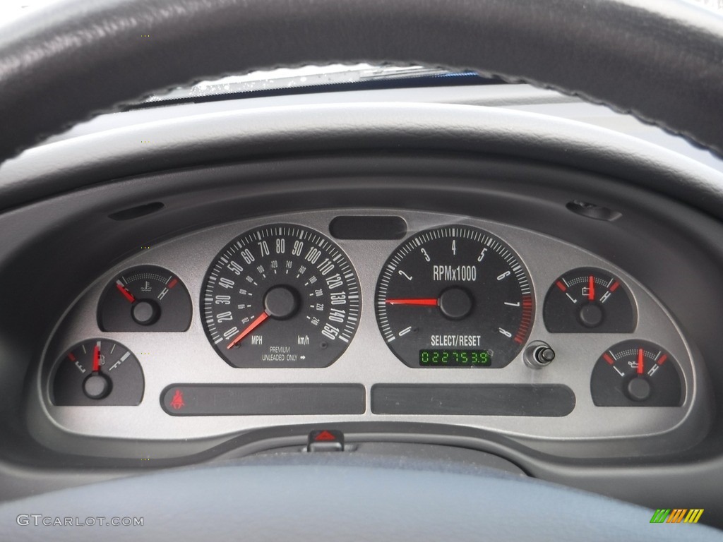 2004 Ford Mustang Mach 1 Coupe Gauges Photo #143625418