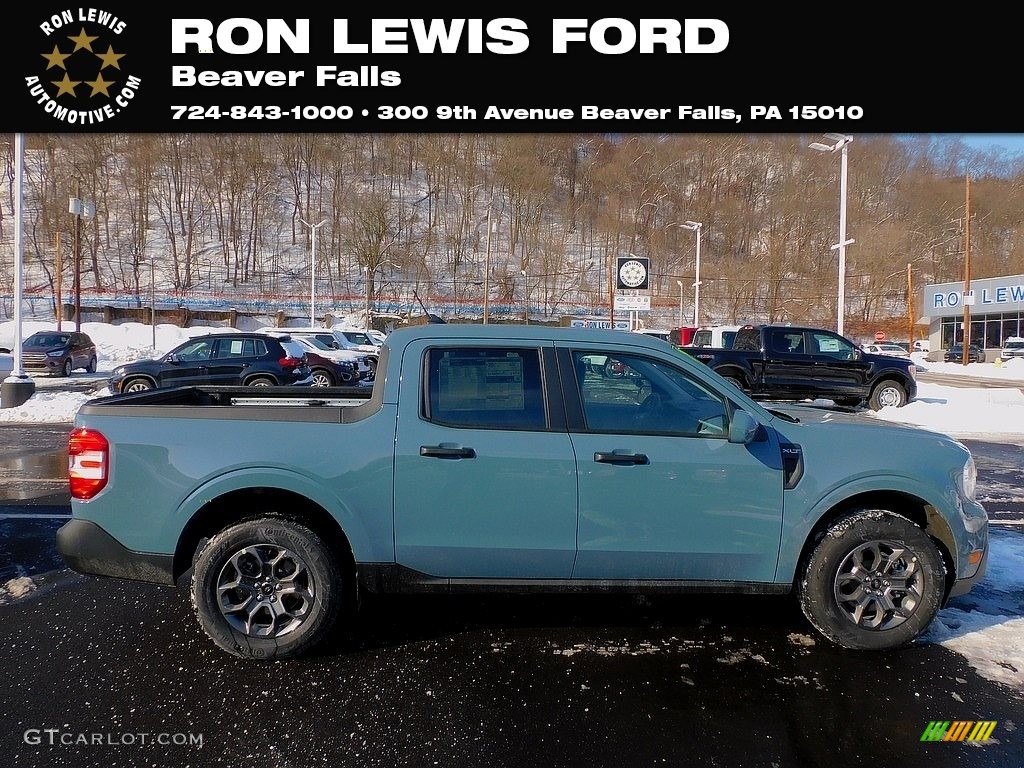 2022 Maverick XLT AWD - Area 51 / Black Onyx/Medium Dark Slate photo #1