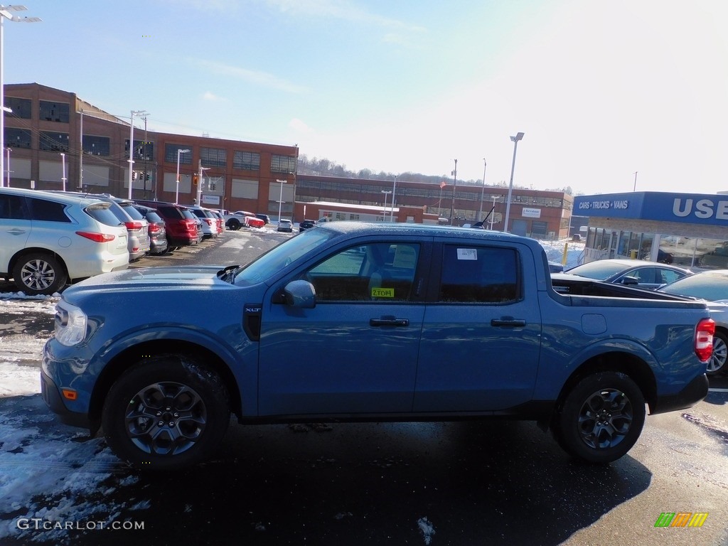 2022 Maverick XLT AWD - Area 51 / Black Onyx/Medium Dark Slate photo #6