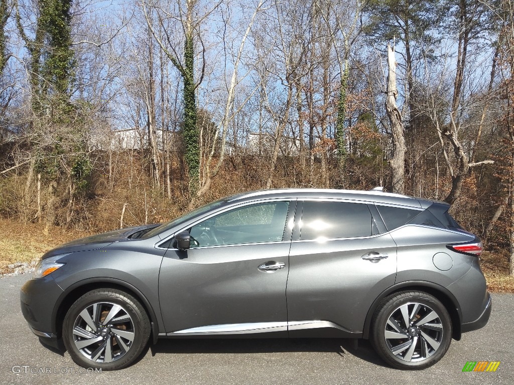 2017 Murano Platinum AWD - Gun Metallic / Graphite photo #1