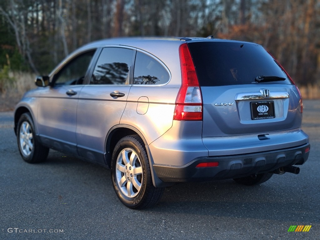 2007 CR-V EX 4WD - Royal Blue Pearl / Gray photo #3