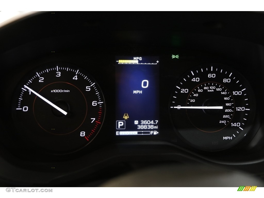 2019 Crosstrek 2.0i Premium - Crystal Black Silica / Black photo #8