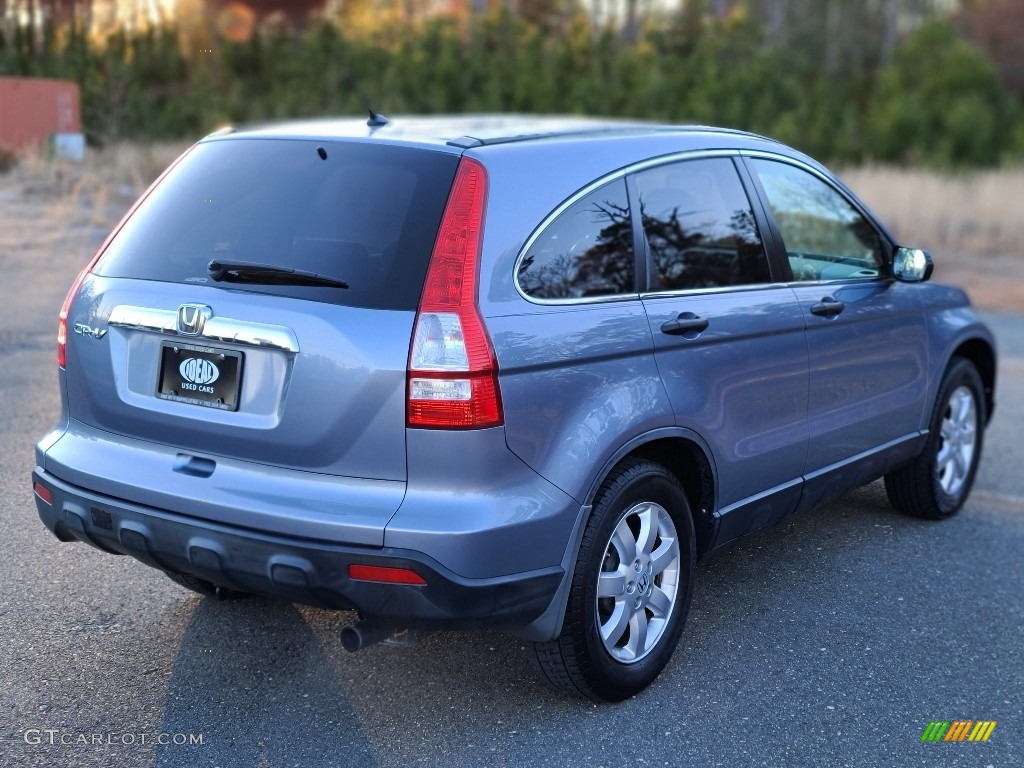 2007 CR-V EX 4WD - Royal Blue Pearl / Gray photo #5