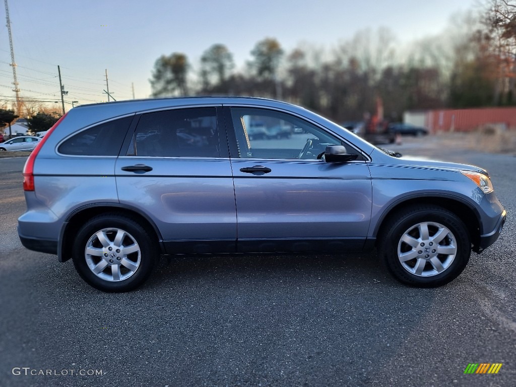 2007 CR-V EX 4WD - Royal Blue Pearl / Gray photo #6