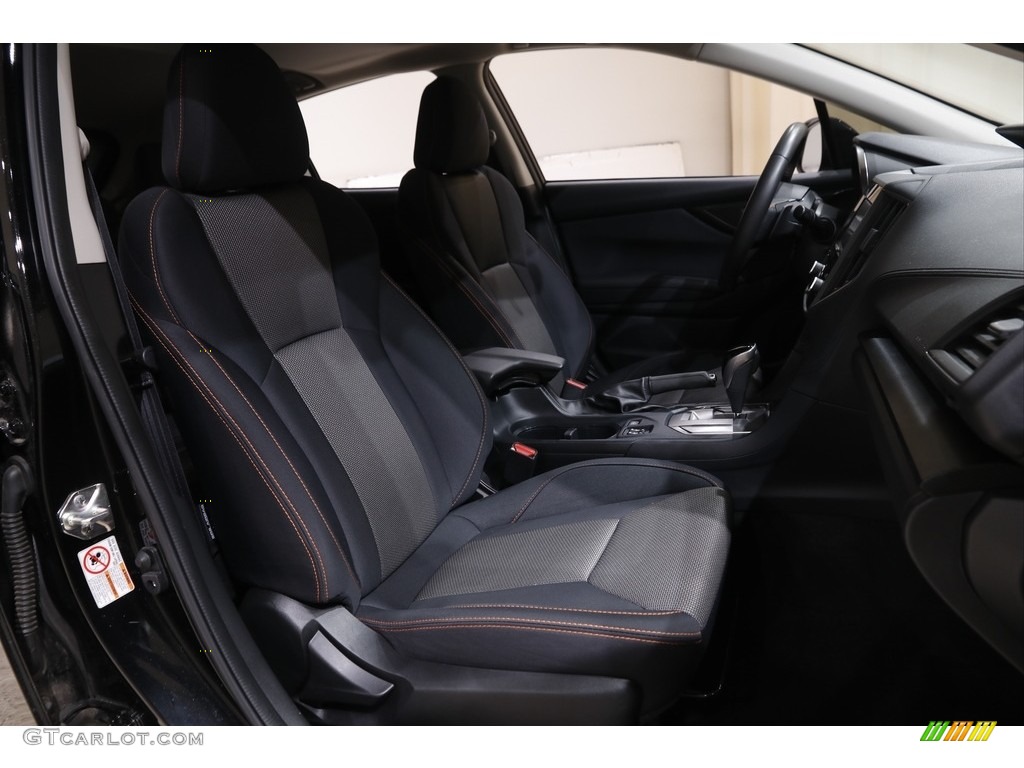 2019 Crosstrek 2.0i Premium - Crystal Black Silica / Black photo #16