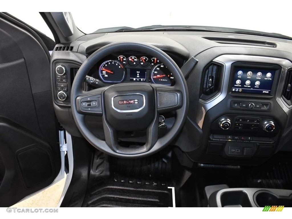 2022 Sierra 1500 Limited Pro Regular Cab 4WD - Summit White / Jet Black photo #9