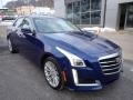 2015 Dark Adriatic Blue Metallic Cadillac CTS 2.0T Luxury AWD Sedan  photo #9