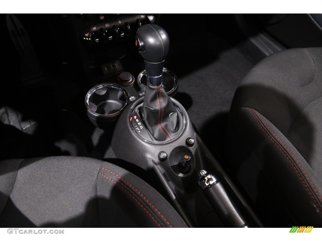 2014 Cooper S Roadster - Pepper White / Checkered Carbon Black/Black photo #15