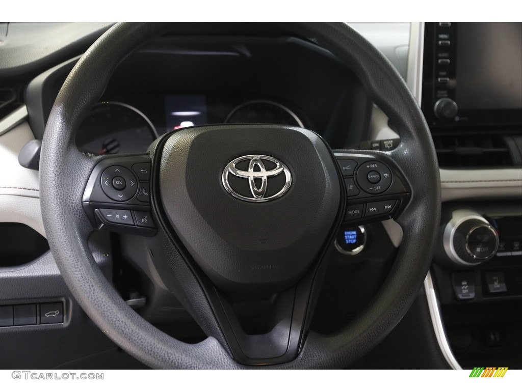 2019 RAV4 XLE - Silver Sky Metallic / Light Gray photo #7