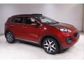 Hyper Red 2019 Kia Sportage SX Turbo AWD