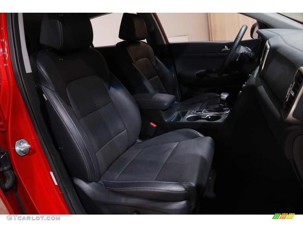 2019 Sportage SX Turbo AWD - Hyper Red / Black photo #17