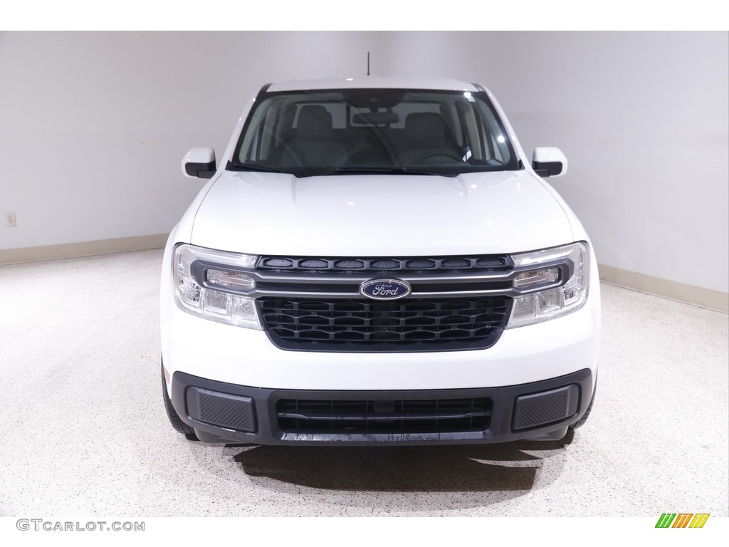 2022 Maverick XLT AWD - Oxford White / Navy Pier/Medium Dark Slate photo #2