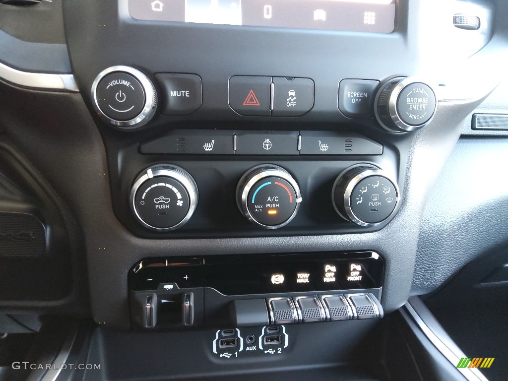 2022 Ram 2500 Big Horn Mega Cab 4x4 Controls Photo #143630456