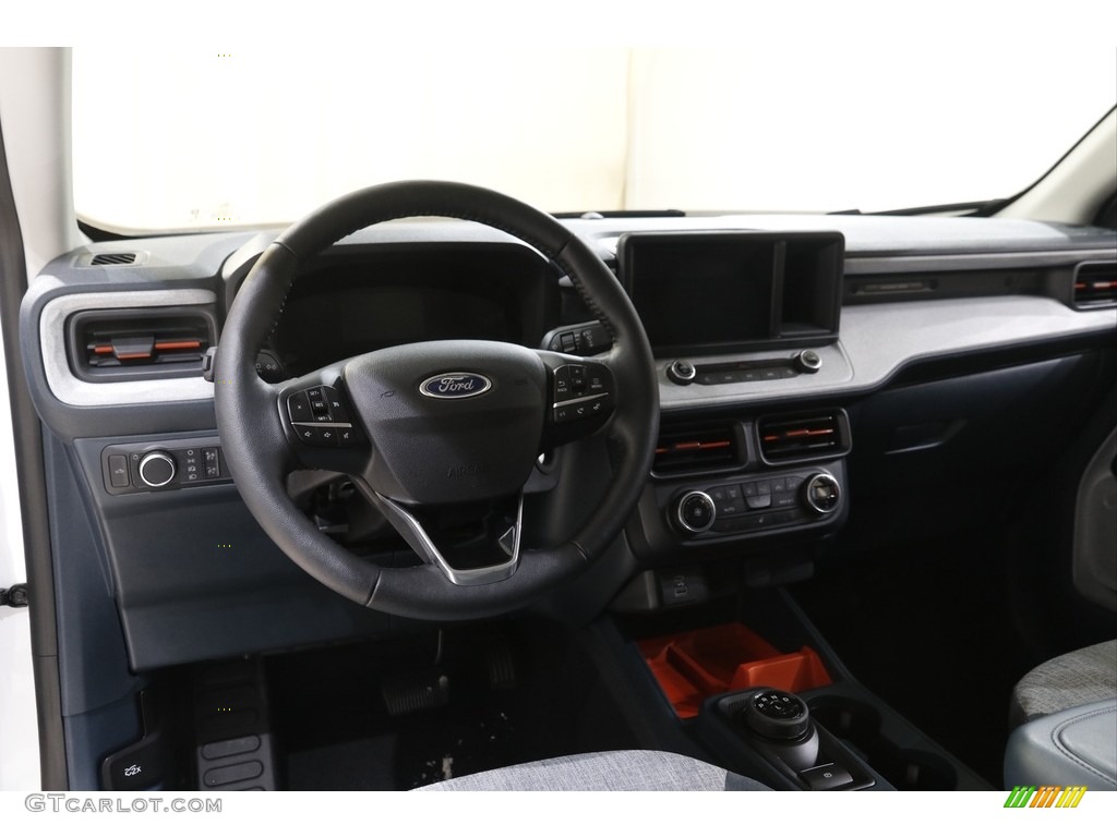 2022 Ford Maverick XLT AWD Navy Pier/Medium Dark Slate Dashboard Photo #143630480