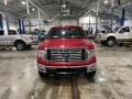 2012 Red Candy Metallic Ford F150 XLT SuperCab 4x4  photo #2