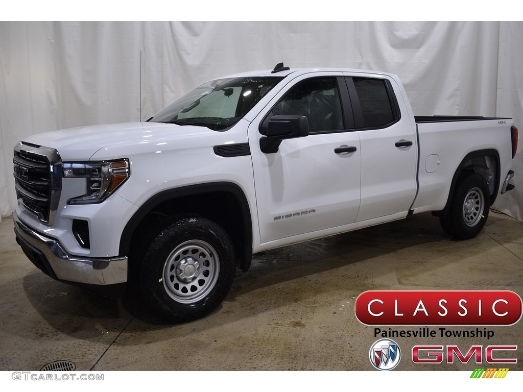 2022 Sierra 1500 Limited Pro Double Cab 4WD - Summit White / Jet Black photo #1