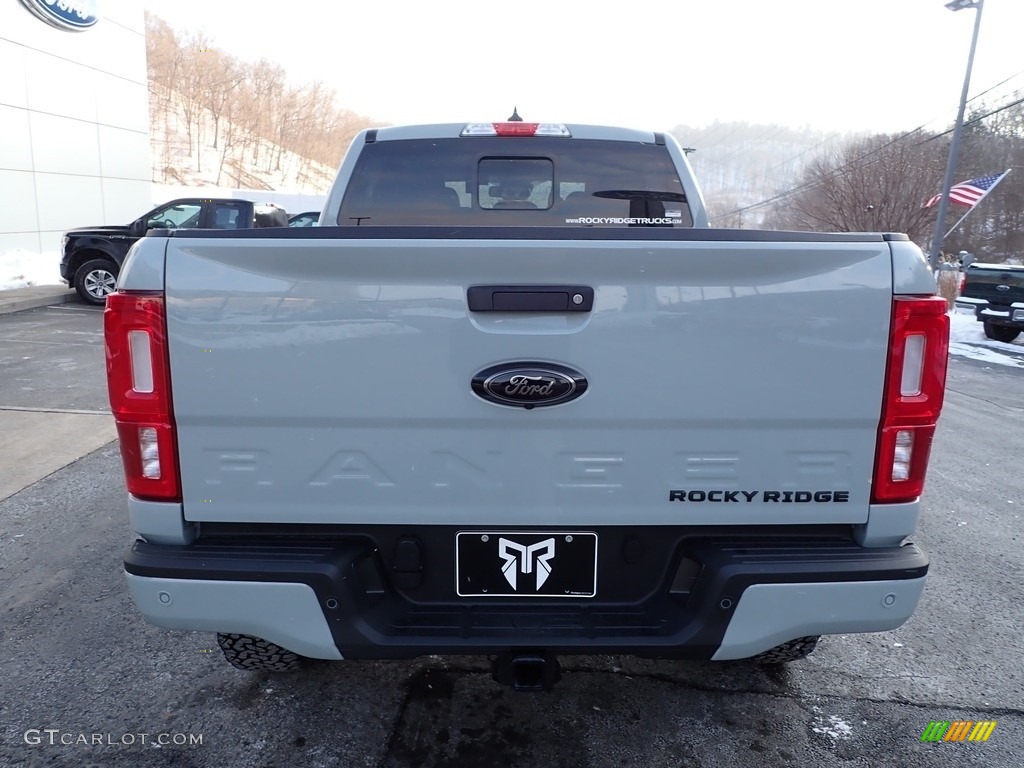 2021 Ranger XLT Rocky Ridge SuperCrew 4x4 - Cactus Gray Metallic / Ebony photo #3