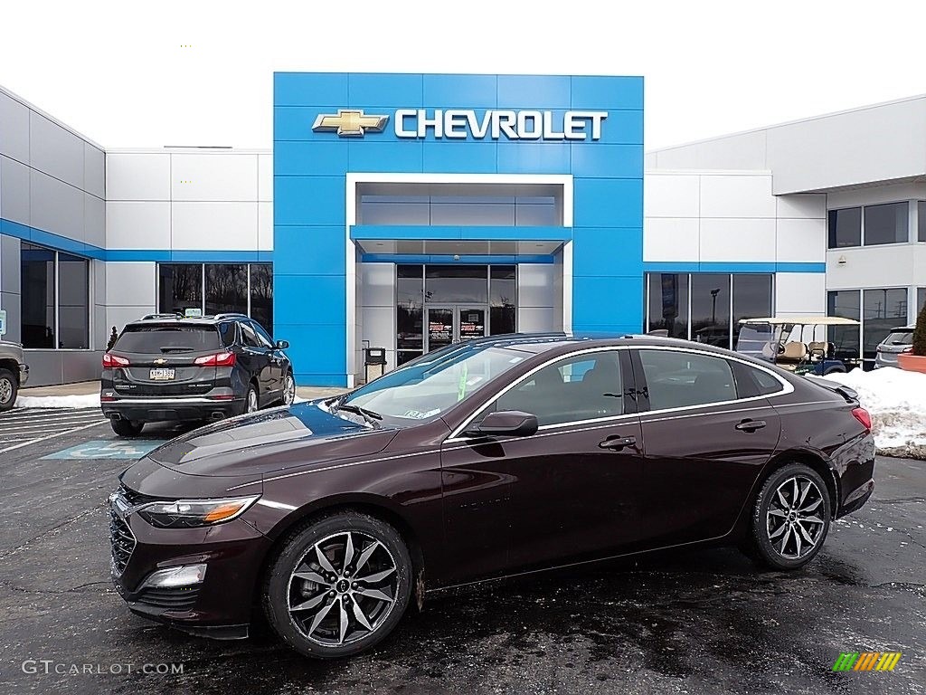 2020 Malibu RS - Black Cherry Metallic / Jet Black photo #1