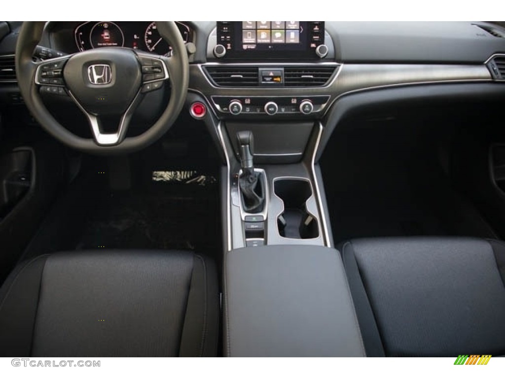 2022 Honda Accord LX Black Dashboard Photo #143633462
