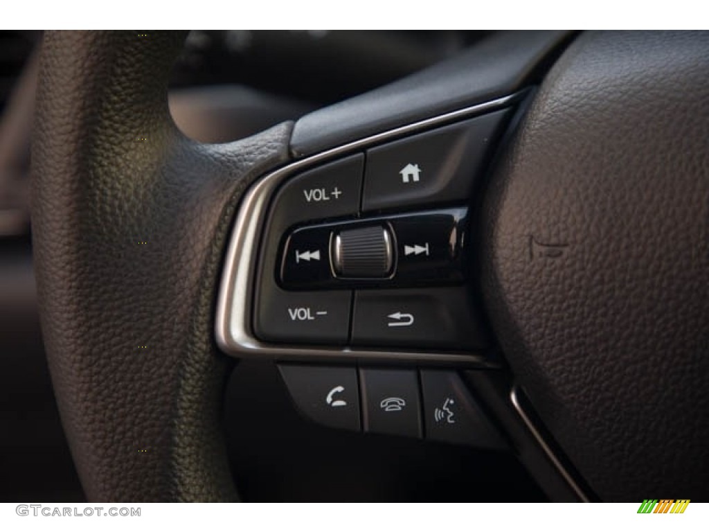 2022 Honda Accord LX Black Steering Wheel Photo #143633528