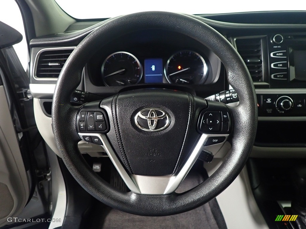 2014 Highlander LE - Silver Sky Metallic / Ash photo #26