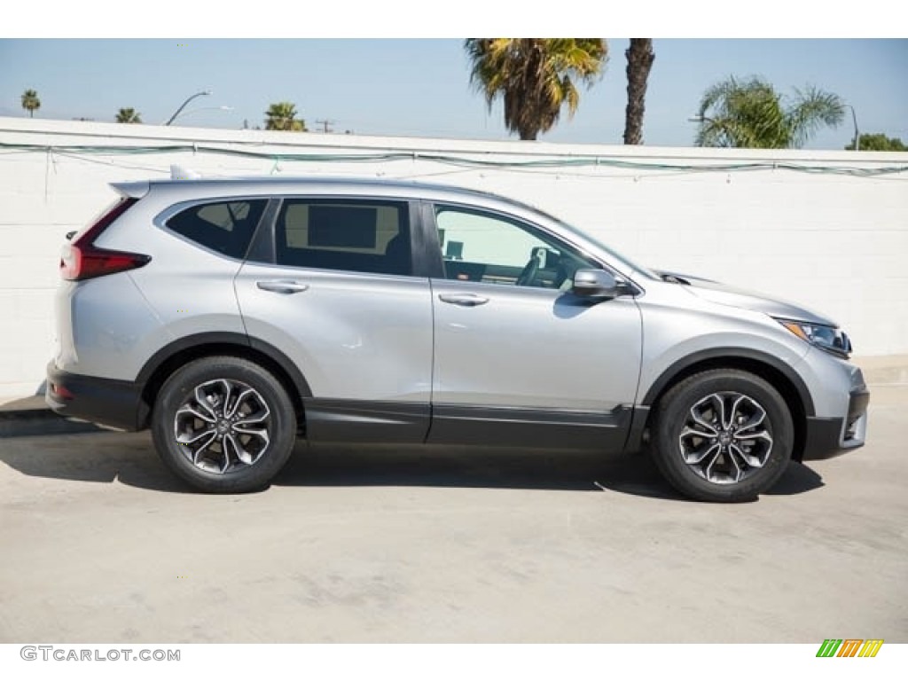 Lunar Silver Metallic 2022 Honda CR-V EX Exterior Photo #143634107