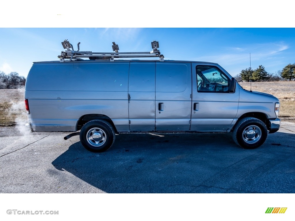2011 E Series Van E350 XL Extended Utility - Ingot Silver Metallic / Medium Flint photo #3