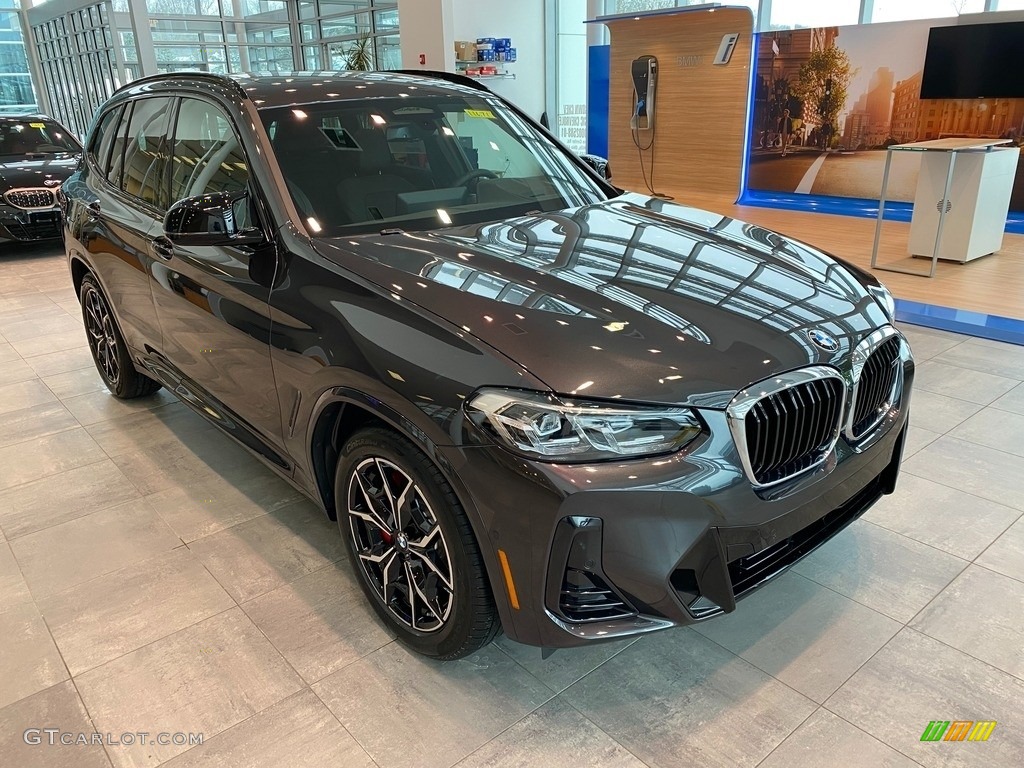 Dark Graphite Metallic 2022 BMW X3 M40i Exterior Photo #143634467