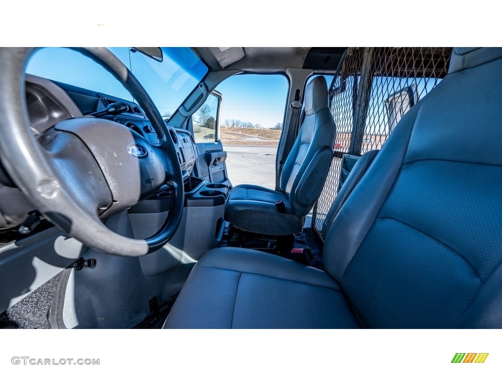 2011 E Series Van E350 XL Extended Utility - Ingot Silver Metallic / Medium Flint photo #18