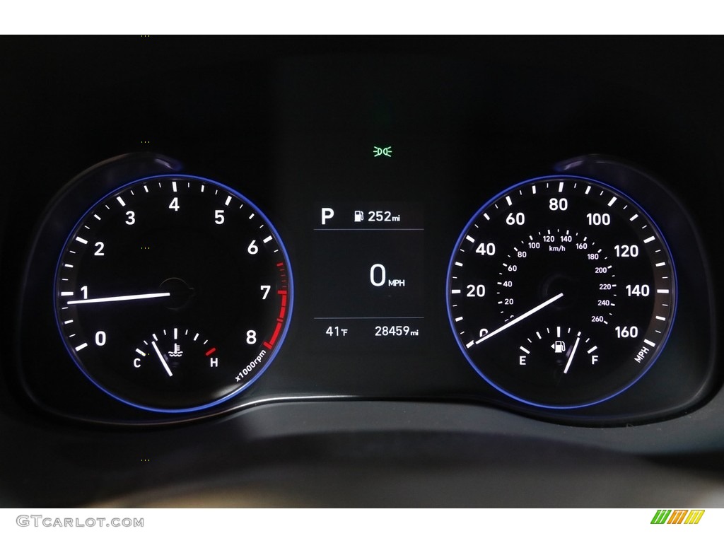 2019 Hyundai Kona SEL Gauges Photos