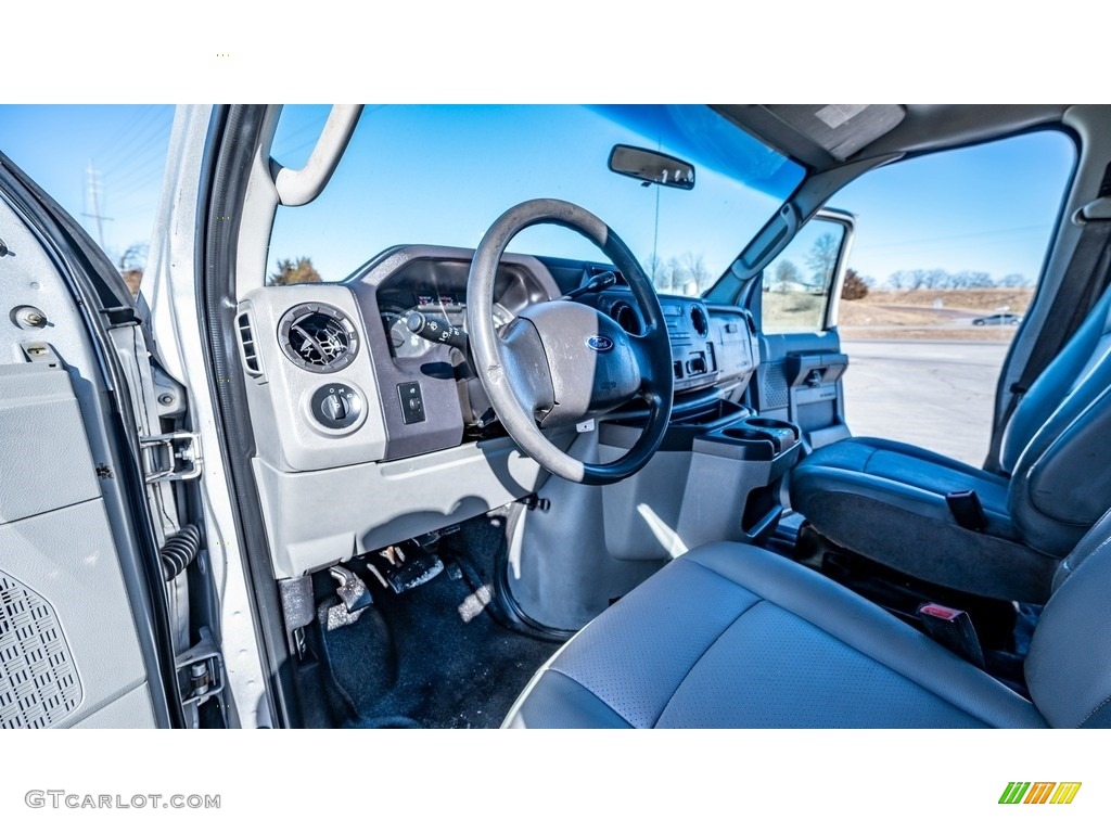 2011 E Series Van E350 XL Extended Utility - Ingot Silver Metallic / Medium Flint photo #19