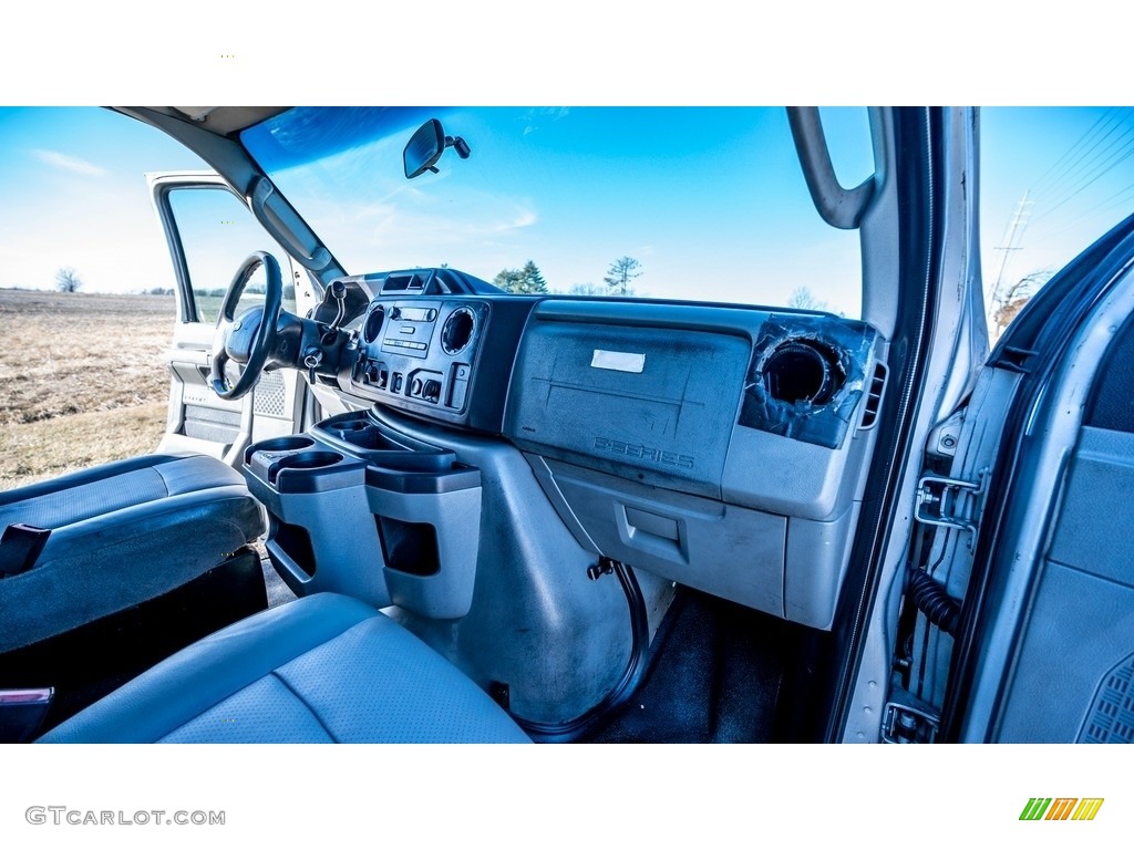 2011 E Series Van E350 XL Extended Utility - Ingot Silver Metallic / Medium Flint photo #24