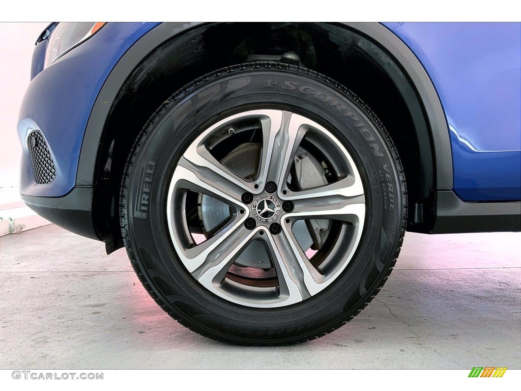 2018 GLC 300 - Brilliant Blue Metallic / Silk Beige/Black photo #8
