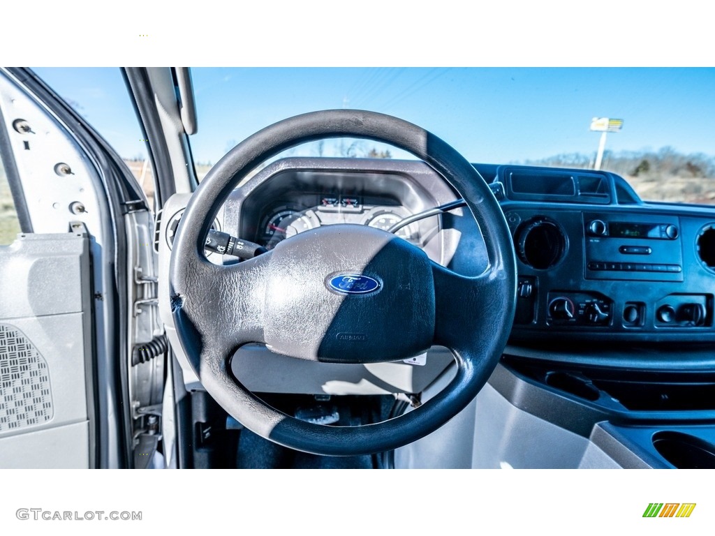 2011 E Series Van E350 XL Extended Utility - Ingot Silver Metallic / Medium Flint photo #28