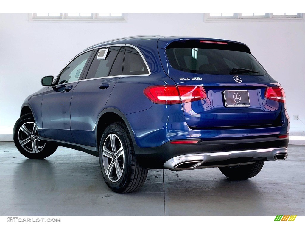 2018 GLC 300 - Brilliant Blue Metallic / Silk Beige/Black photo #10