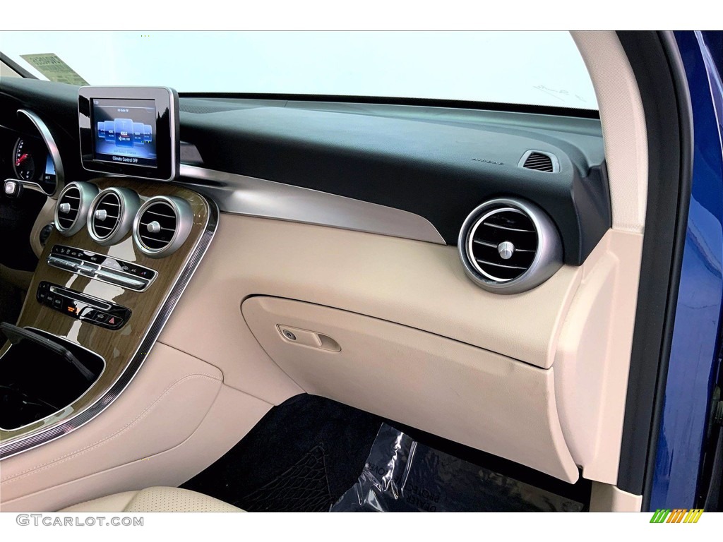 2018 GLC 300 - Brilliant Blue Metallic / Silk Beige/Black photo #16