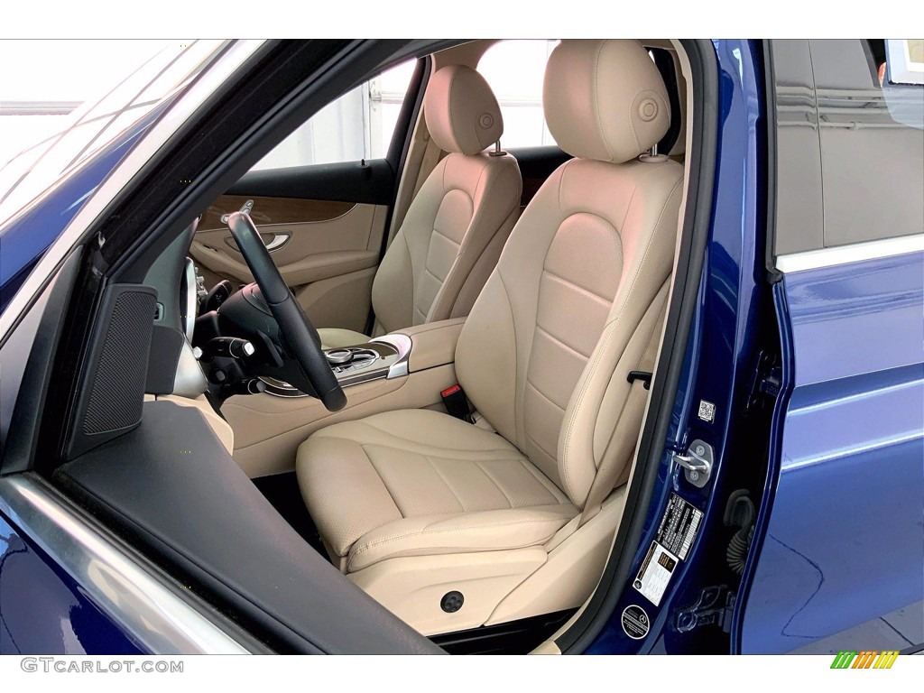 2018 GLC 300 - Brilliant Blue Metallic / Silk Beige/Black photo #18