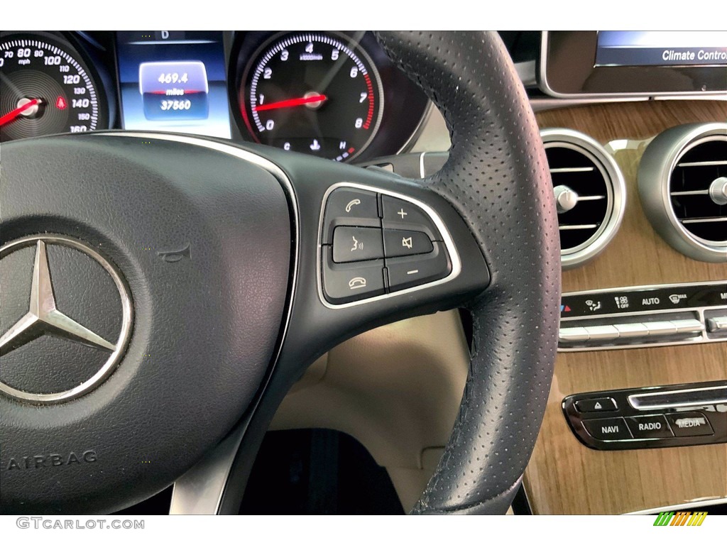 2018 GLC 300 - Brilliant Blue Metallic / Silk Beige/Black photo #22