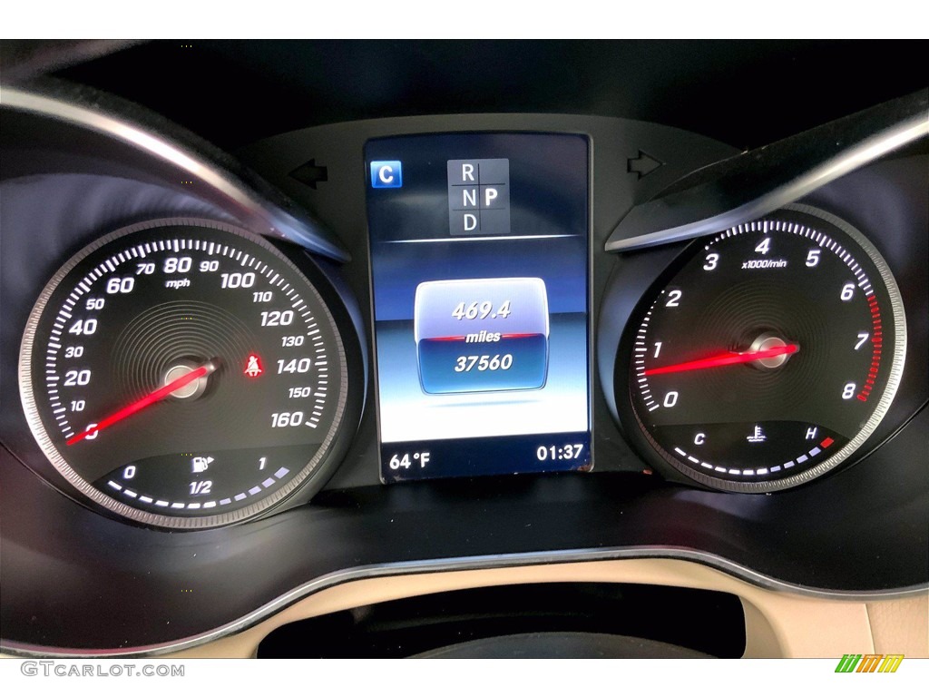 2018 GLC 300 - Brilliant Blue Metallic / Silk Beige/Black photo #23