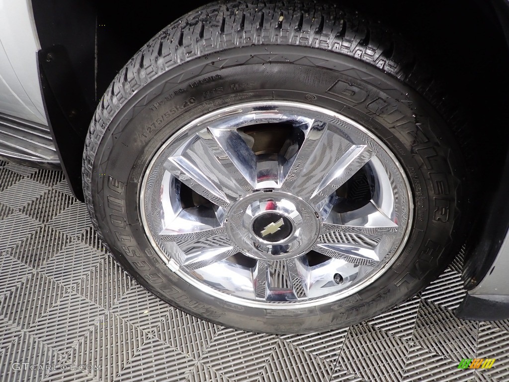2010 Tahoe LTZ 4x4 - Sheer Silver Metallic / Light Titanium/Dark Titanium photo #40
