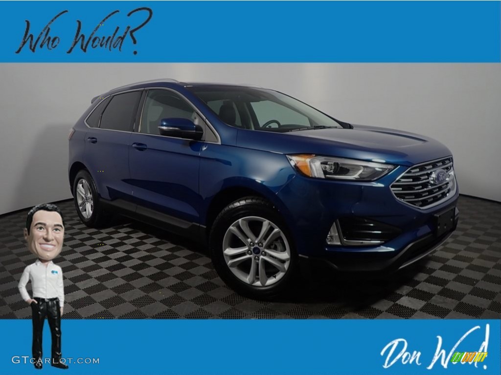 2020 Edge SEL - Atlas Blue Metallic / Ebony photo #1