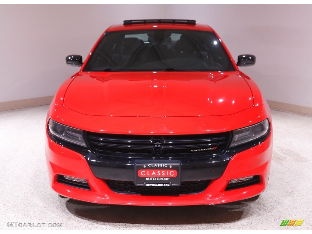 2017 Charger SXT AWD - TorRed / Black photo #2