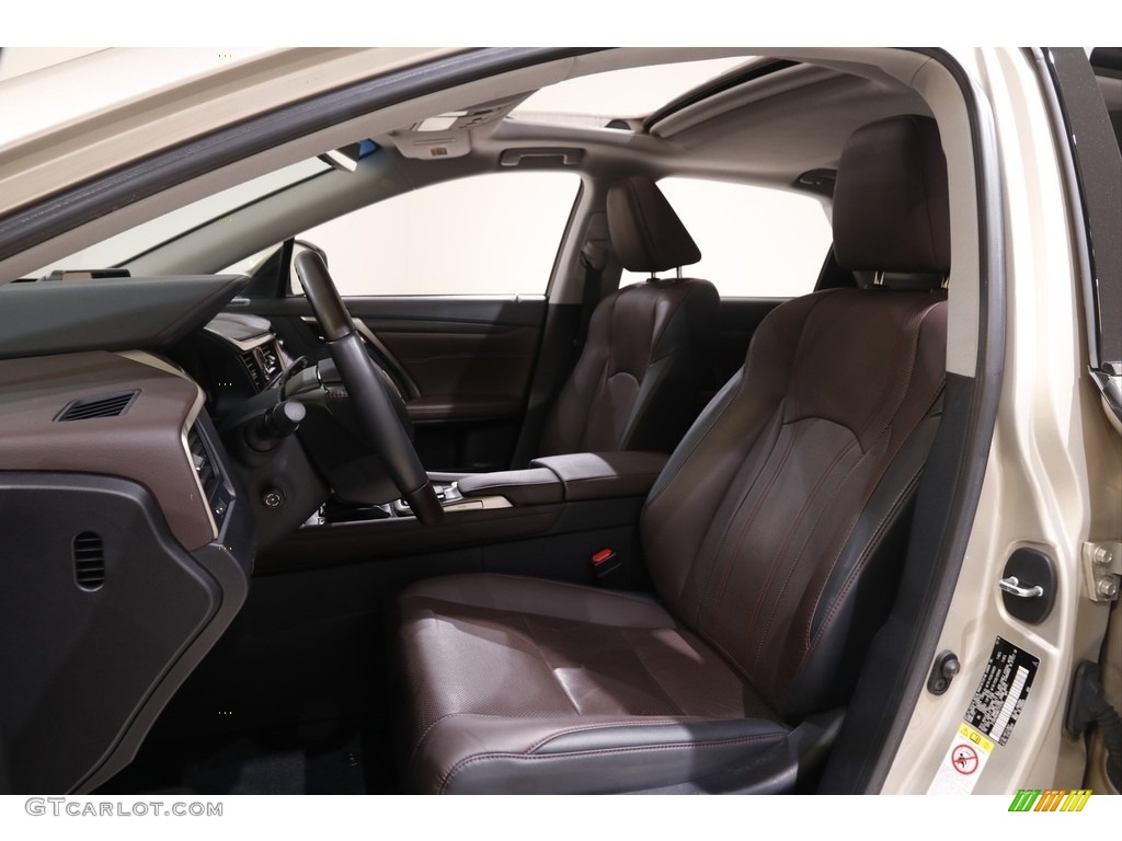 2019 Lexus RX 350 AWD Front Seat Photo #143636935
