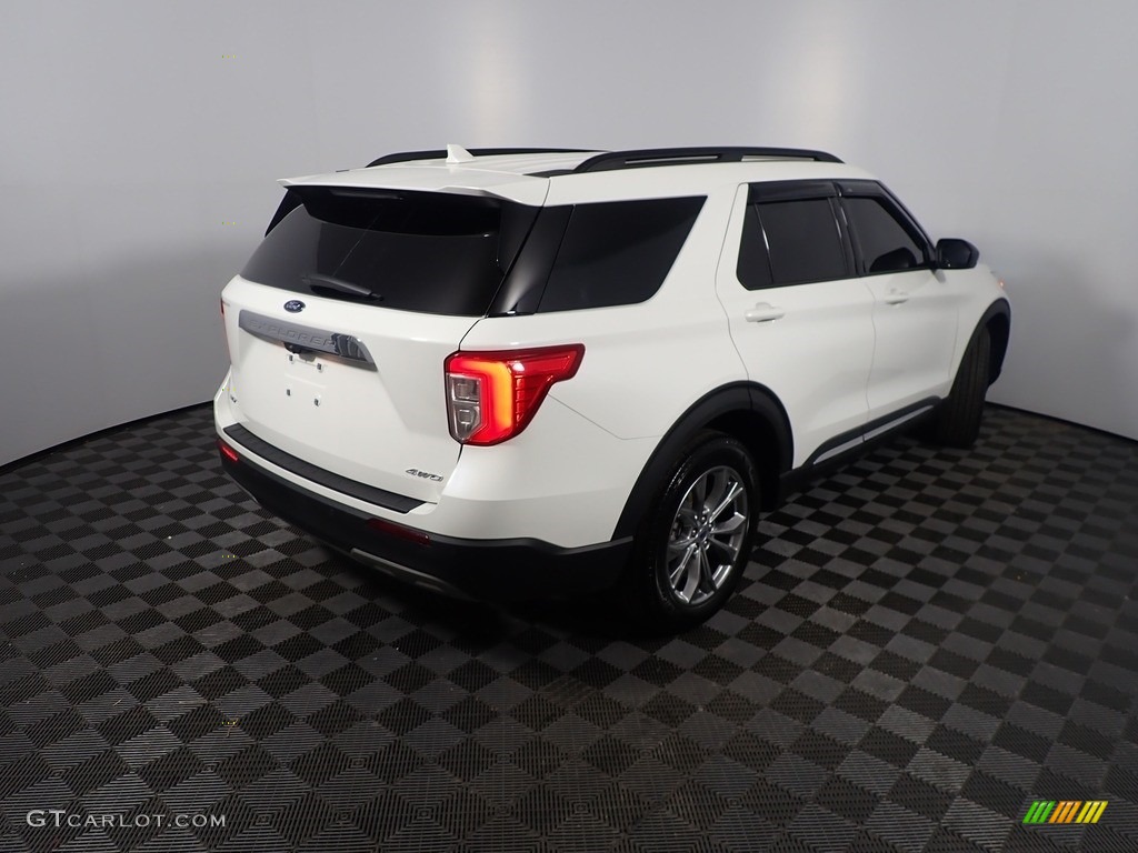 2021 Explorer XLT 4WD - Oxford White / Ebony photo #18