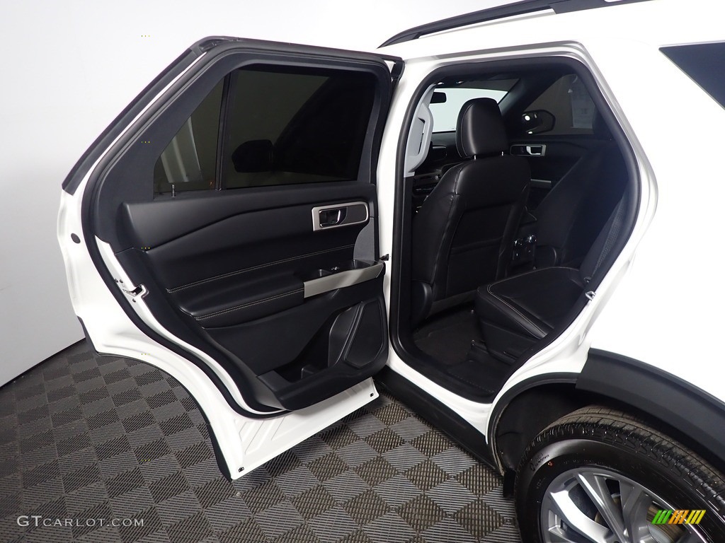 2021 Explorer XLT 4WD - Oxford White / Ebony photo #36