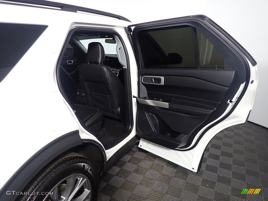 2021 Explorer XLT 4WD - Oxford White / Ebony photo #38