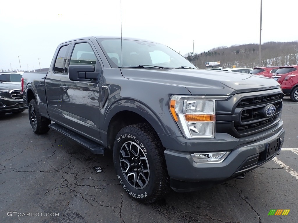 Lead Foot 2021 Ford F150 XLT SuperCrew 4x4 Exterior Photo #143638337