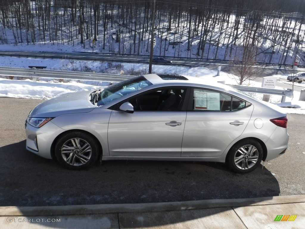 2019 Elantra Value Edition - Symphony Silver / Gray photo #13